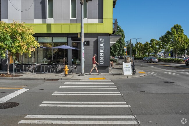 Caffe Umbria in Westlake is one of many options to grab a cup of coffee or a scone.