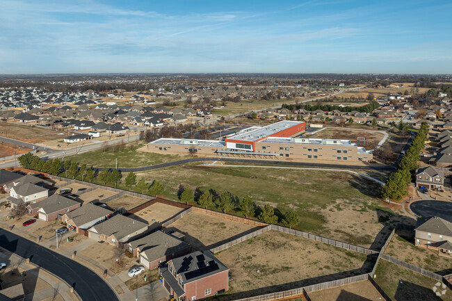 Janie Darr Elementary School is east of Cave Springs in Rogers.