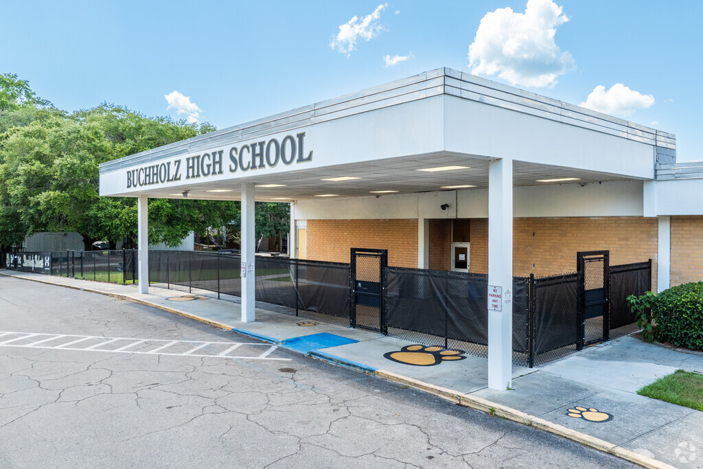 Opened in January 1971, F.W. Buchholz High School is the largest public high school in Gainesville, with more than  2,200 students.