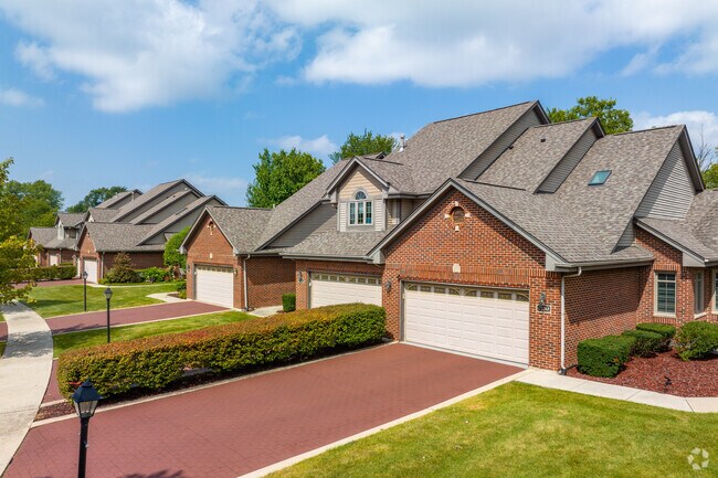 Newly constructed townhouses are a major draw in the housing market in Tinley Park.