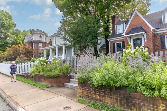 The leafy character of Martha Jefferson appeals to homebuyers who value the urban amenities.