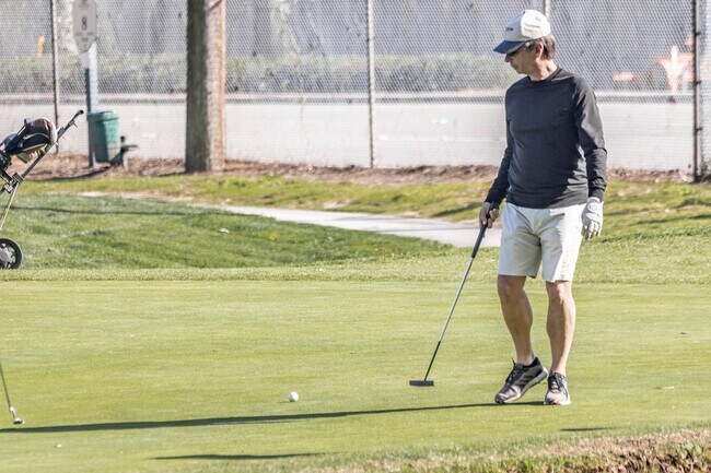 Sea Cliff residents enjoy the greens at Meadowlark Golf Club.