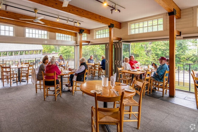 Simon Pearce occupies a restored 19th-century mill above a waterfall in Hartford.