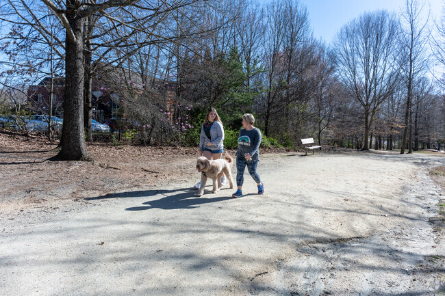 Get outside and head to Leinbach Park in Winston-Salem and enjoy great walking trails.