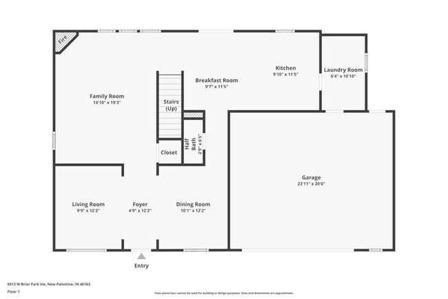 6913 W Briar Park View, New Palestine, IN 46163 - photo 2