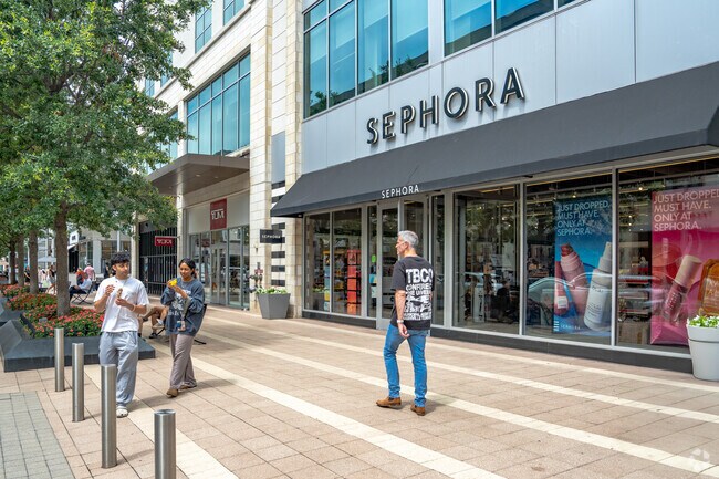 Paloma Creek South residents can take a quick drive to Legacy West for high-end shopping.