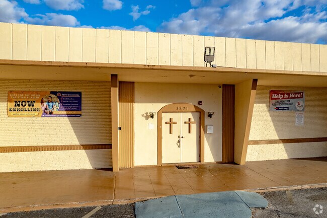 Entrance to Hope for the Future Christian Academy in Ft Lauderdale, FL.