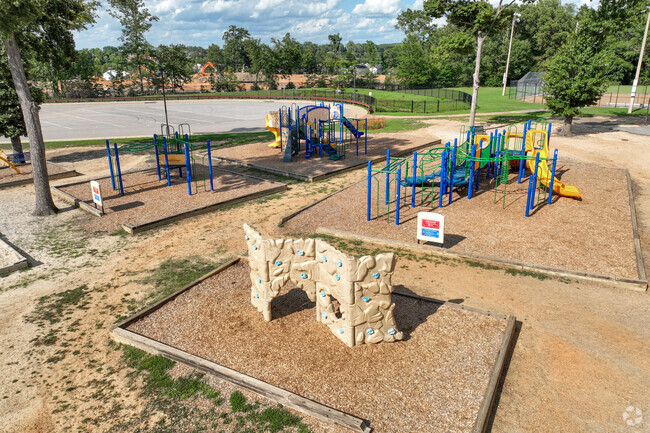 Playground at J B Watkins Elementary School.