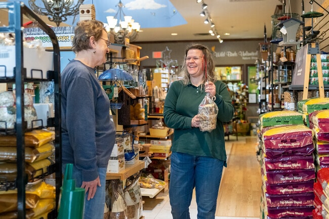 Wild Birds Unlimited sells bird supplies to the residents of Livingston Park.