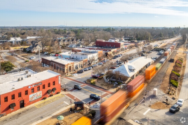 Downtown Norcross is full of local retail and lots of historic sites.