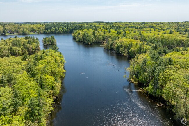 Locals have access to the Crystal Lake at the Crystal Shores Conservation Area in West Parish.