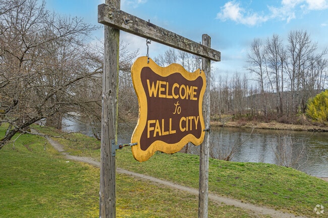 Fall City is a quiet, rural community with walkable streets and a small-town atmosphere.
