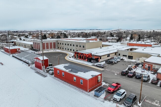 Three Forks Elementary School has a spacious campus.