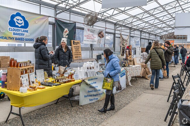 The Westport Winter Farmers Market gives Westport Village residents access to freshly baked goods.