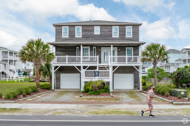 The average age of homes in Holden Beach is 27 years, with many properties offering modern amenities and coastal charm.
