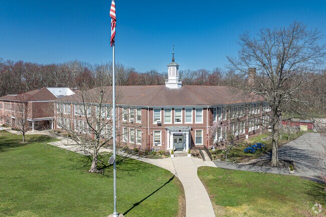 Milton Ave School has a student population of approximately 275 students.