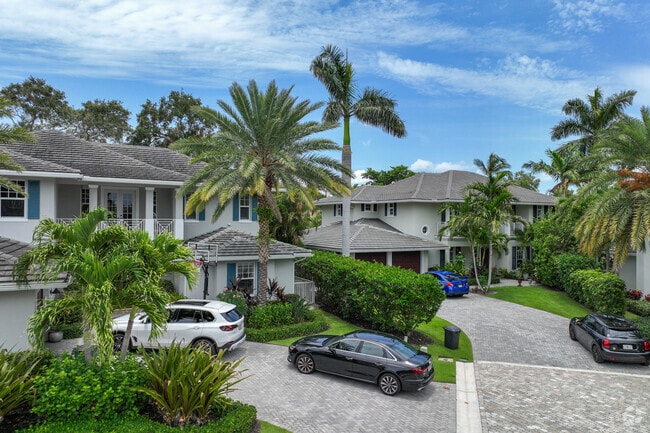 Multi-level homes often appear in gated areas of Palm Beach Gardens South.