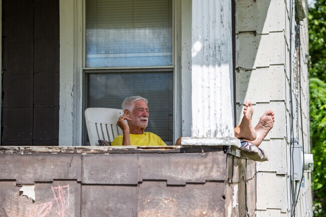 Residents of the Gibbs Area kick back & relax while listening to the Cleveland Guardians.