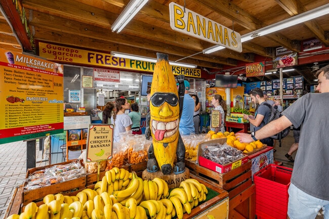 Robert Is Here Fruit Stand near Florida City, FL is a local favorite for exotic and local foods.
