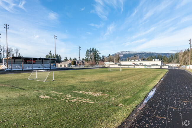 Crossroads Alternative High School soccer field.