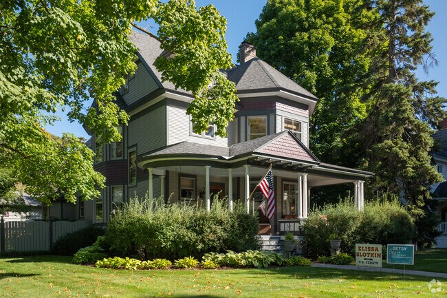 Queen Anne and Victorian inspiration can be seen on every street in Central Traverse.