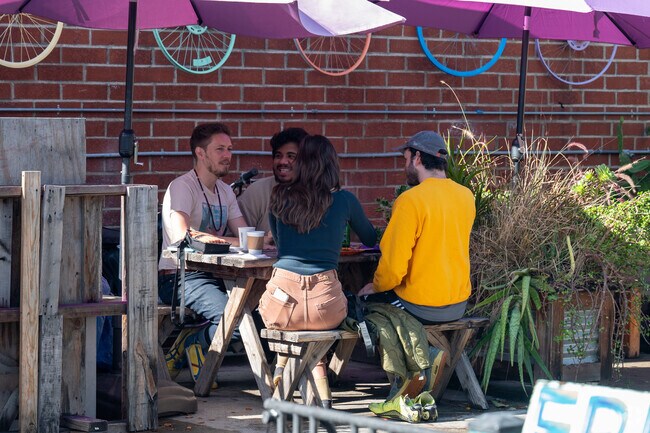 Spoke Bicycle Café, a riverside gem for brunch and bike lovers.