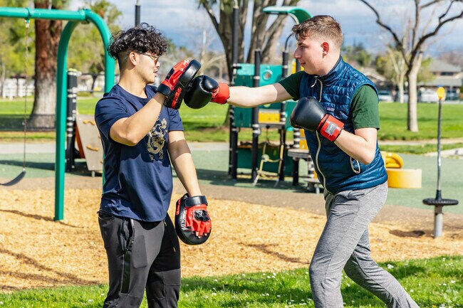 Get outside and active at Camden Community Center's park.