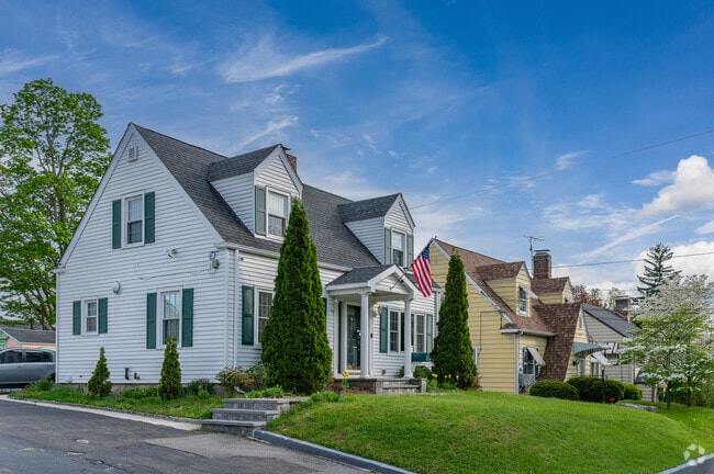 This row of homes is typical of what you can find in Brooklawn-St. Vincent.