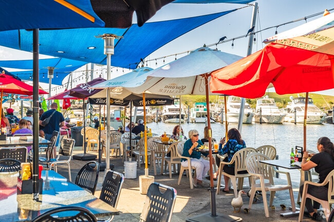 Black Point Grille offers waterside dining to those who enjoy eating lunch alfresco.