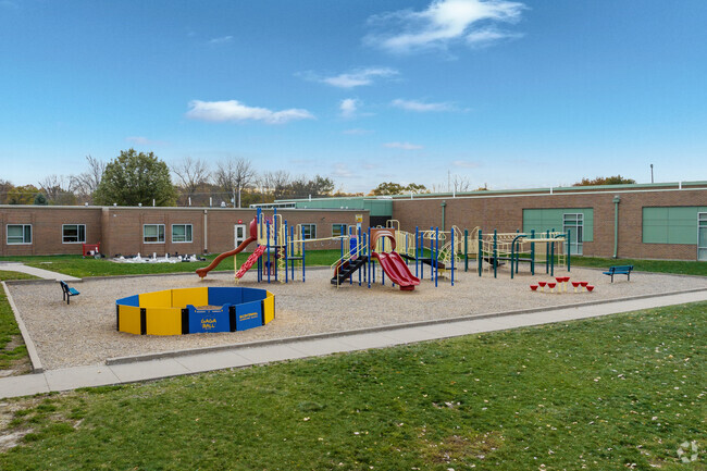 Students love to play at Bicentennial Elementary School.