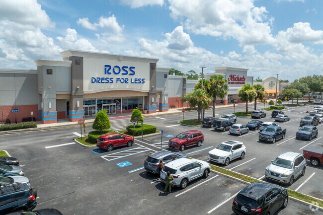 Ross and other big retail stores can be found just off Highway 27.