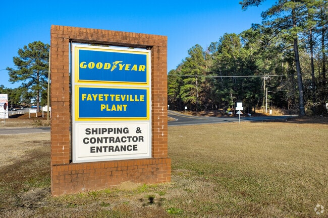Goodyear Tire and Rubber Company employs a large number of Fayetteville residents.