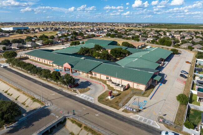 Charles Borchers Elementary School hosts grades Pre-K to 5th in northeast Laredo, Tx.