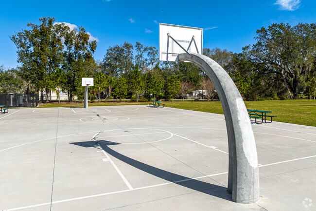 Play ball at the Lake Gwyn park courts in Wahneta.