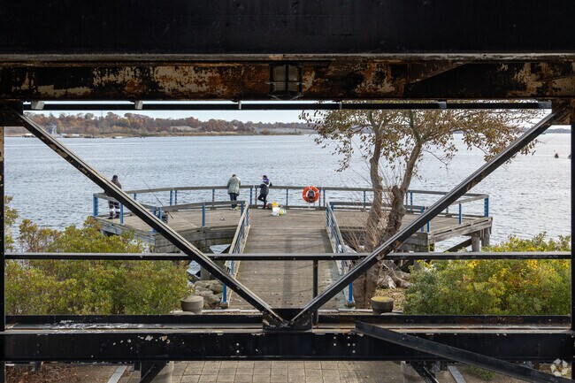 Collier Point Park in Upper South Providence offers stunning views of the waterfront.