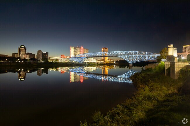 Besides shopping at the Louisiana Boardwalk Outlets, you can walk and enjoy the views.
