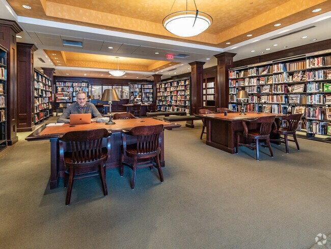 The Central Library is a great place to find a peaceful place to relax with a book.