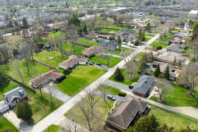 Prospect Heights has spacious homes with large lots.