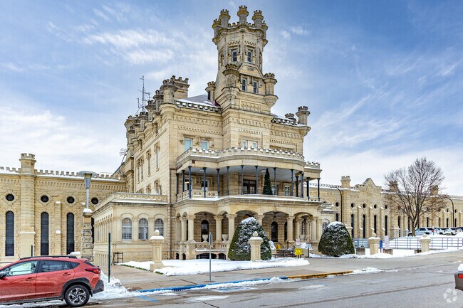 Anamosa State Penitentiary was built in the late 1800s and remains active today.