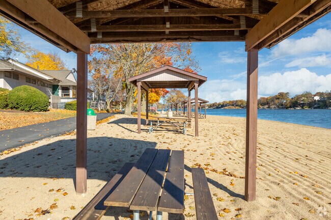 Escape to the sandy shores near Lake Holiday—just steps from home.