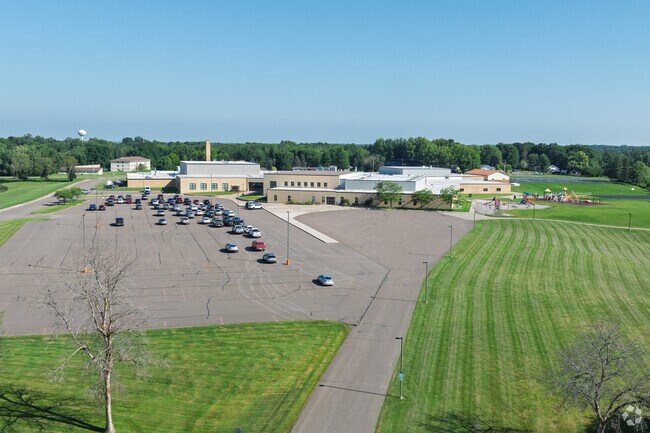 Stanley-Boyd High School also houses the elementary and middle schools.