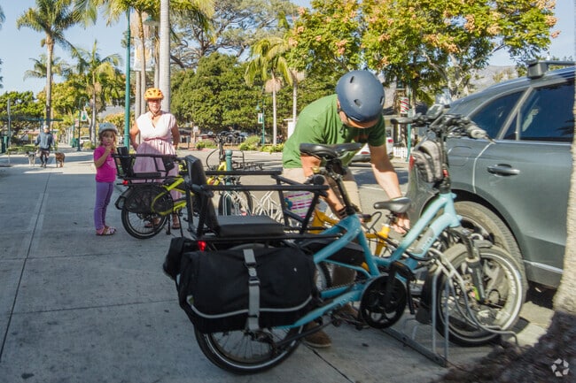 Canalino Village is a very bikeable neighborhood.