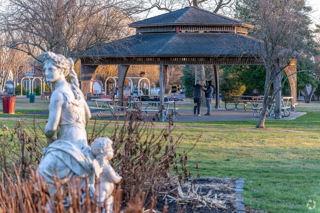 Lyon Park is one of several beautiful parks in Port Chester.