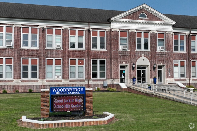 Woodbridge Middle School received a B- rating from Niche.