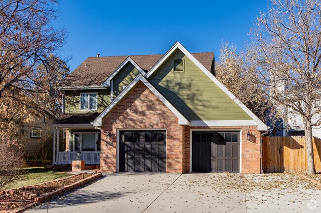 A-frame Colonial Revival homes contribute distinct architectural character to Summit Ridge at West Meadows.