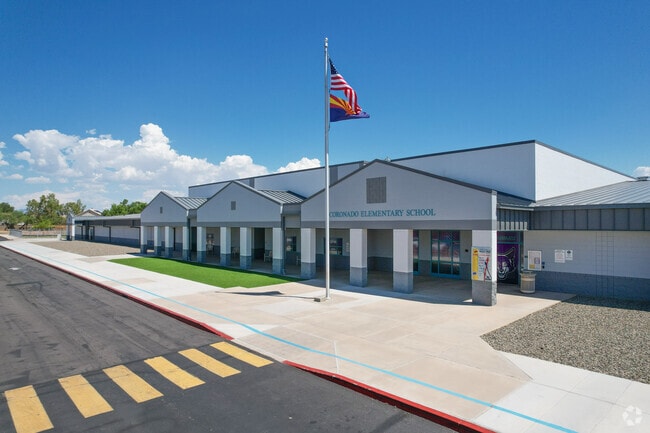 Coronado Elementary in Gilbert is a community school that serves neighborhood K-6 students.