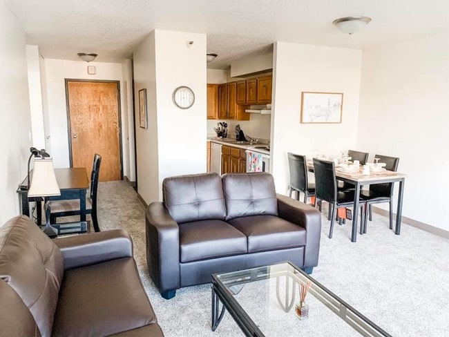 1 bedroom living room