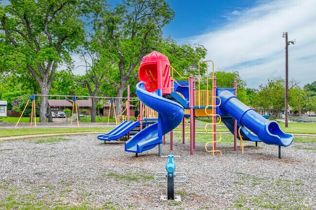 Welcome to Rosebud Park. The park has a couple of playground areas and a picnic area.