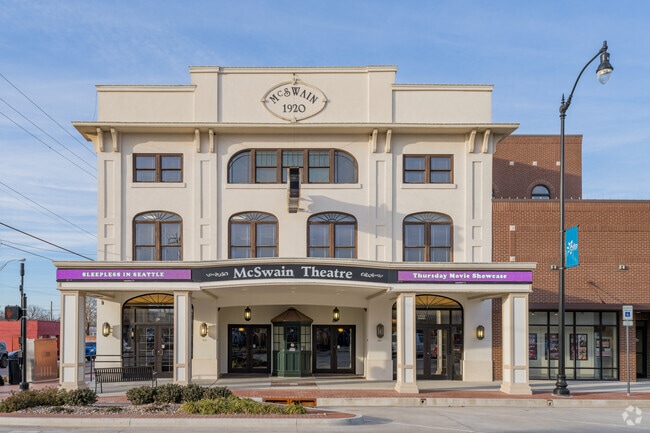 Ada locals enjoy live music, comedy, and family shows at the McSwain Theatre.