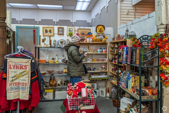 Find antiques and other knickknacks at Antiques Downtown in Elk River.